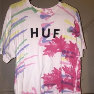 Tie dye HUF T Shirt
